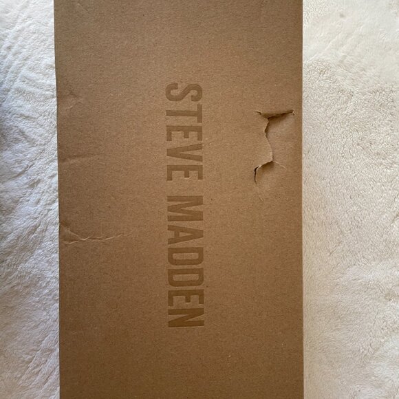 Red Leather Two-Strap Ballet Flats Steve Madden Mary Jane Size 8.5 - Picture 8 of 8